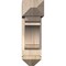 Ekena Millwork Olympic Arts and Crafts Smooth Bracket w/ Offset Brace, Douglas Fir, 7 1/2"W x 24"D x 24"H BKT0806X24X24OLY03SDF - alternate 3